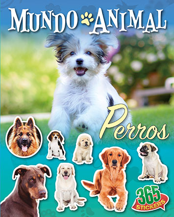 Mundo Animal - 365 Stickers (Perros, Gatos, Caballos, Pequeñas Mascotas) - Aparicio Distributors, Inc.