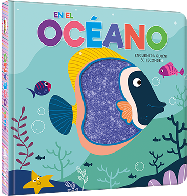 Colección ¿Quién soy? Texturas: En el océano, granja, jungla y ciudad