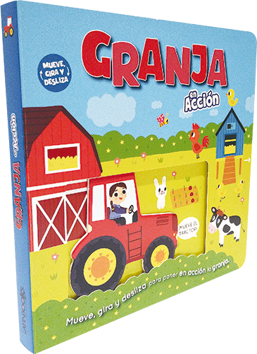 Mueve, gira y desliza (Granja en acción, Vehículos en acción...) - Aparicio Distributors, Inc.