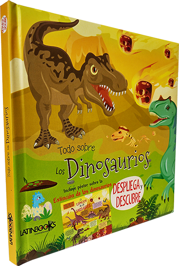 Colección: Despliega y descubre (Dinosaurios, Océano, Mascotas y Jungla)