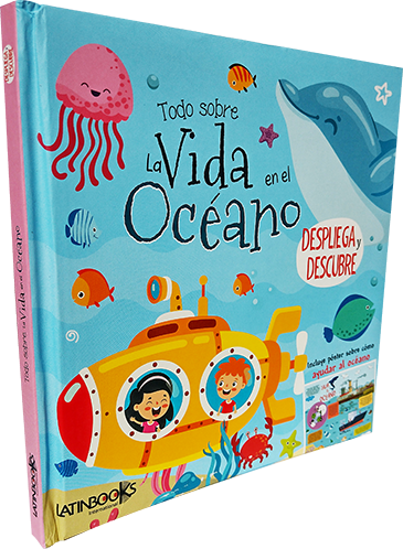 Colección: Despliega y descubre (Dinosaurios, Océano, Mascotas y Jungla)