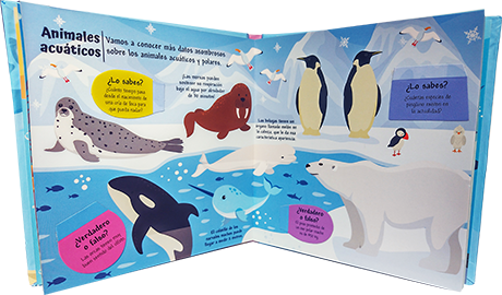 Despliega y descubre Todo sobre: (Todo sobre las mascotas, Todo sobre dinosaurios...)