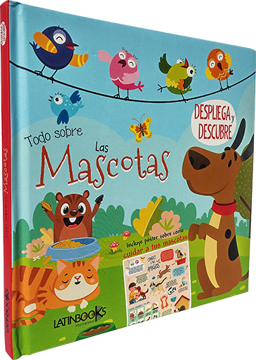 Colección: Despliega y descubre (Dinosaurios, Océano, Mascotas y Jungla)