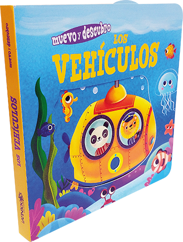 Colección: Muevo y descubro (Números, Vehículos, Profesiones, Opuestos, Colores y Emociones)