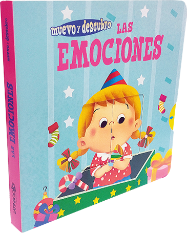 Colección: Muevo y descubro (Números, Vehículos, Profesiones, Opuestos, Colores y Emociones)
