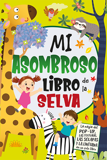 Colección: Mi asombroso libro (Espacio, Océano, Selva y Vehículos)