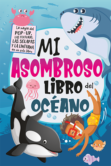 Colección: Mi asombroso libro (Espacio, Océano, Selva y Vehículos)