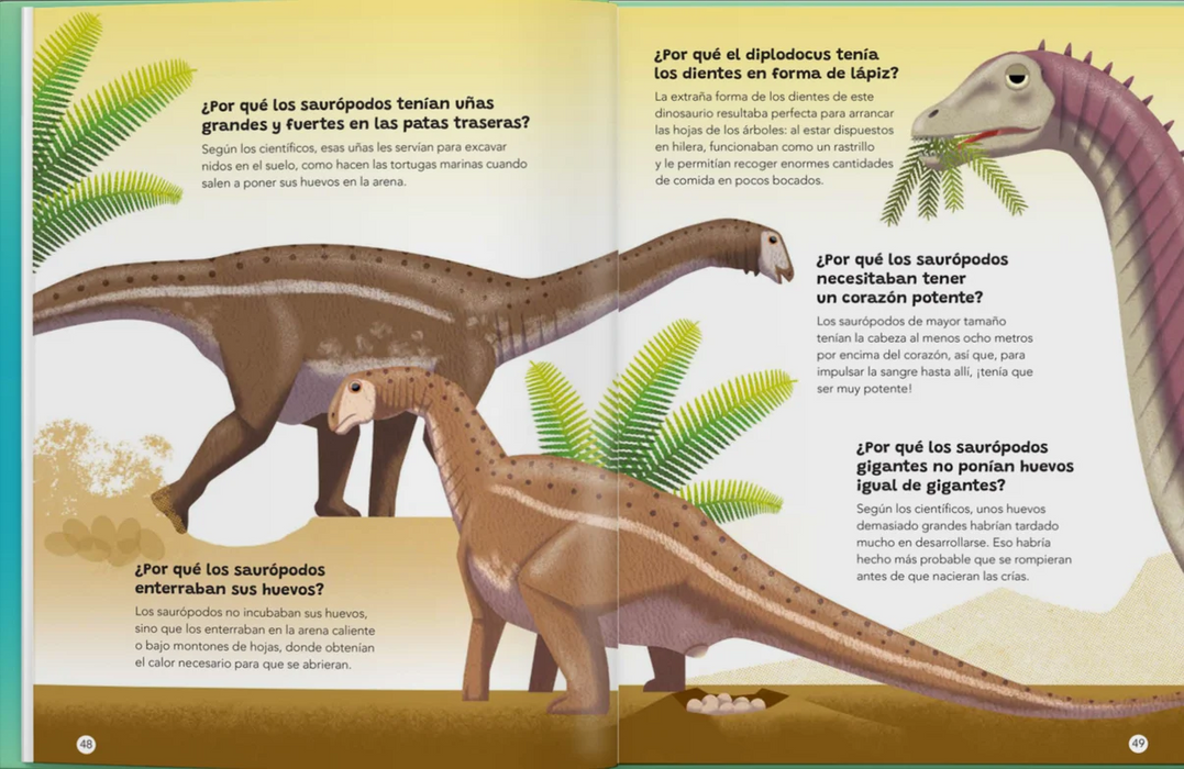 200 Preguntas y respuestas sobre dinosaurios