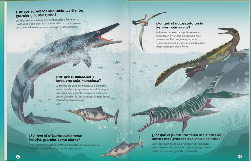 200 Preguntas y respuestas sobre dinosaurios