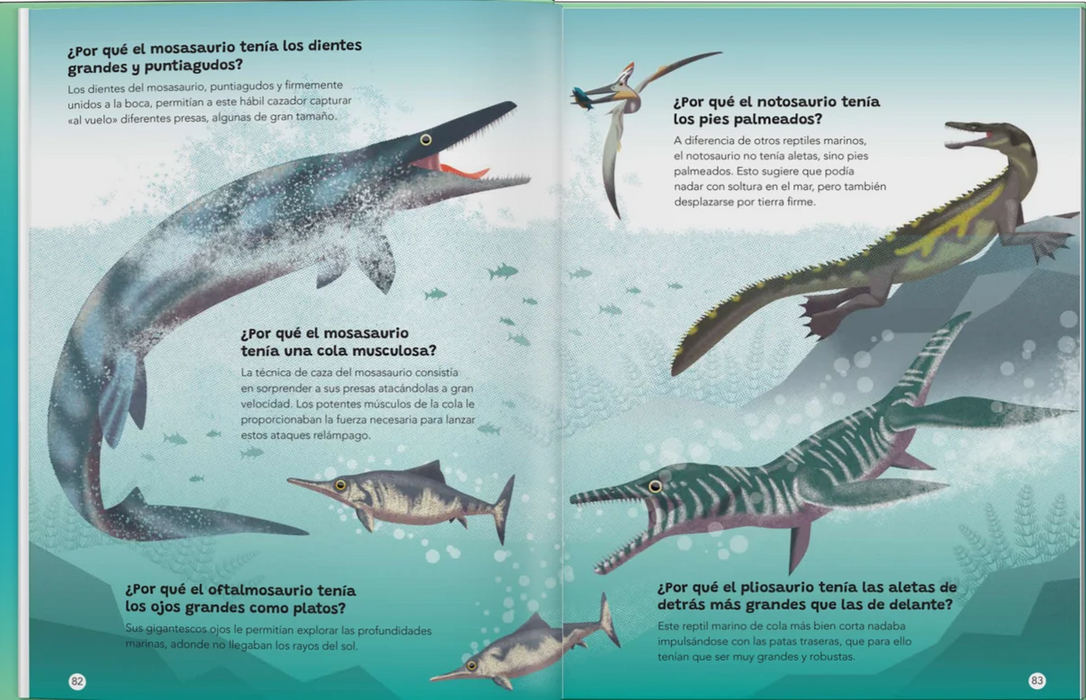 200 Preguntas y respuestas sobre dinosaurios