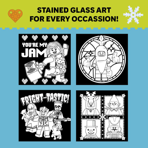 LEGO: Stained Glass Art