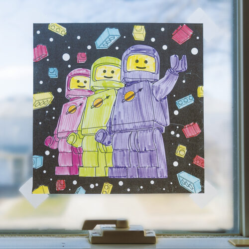 LEGO: Stained Glass Art