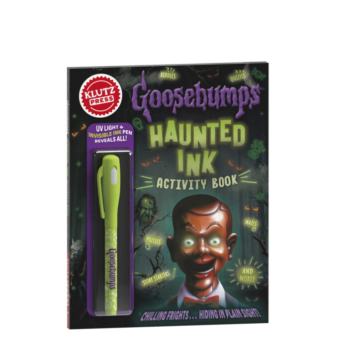 Goosebumps Haunted Ink Activity Book - Aparicio Distributors, Inc.