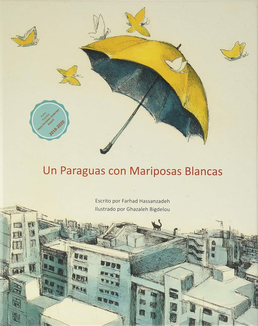 Un paraguas con mariposas blancas - Aparicio Distributors, Inc.