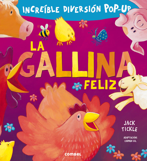 Colección Pop-up Cu-cú Sorpresa: La rana glotona, El dinosaurio burlón, La gallina feliz... - Aparicio Distributors, Inc.