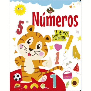 Números libro pop-up