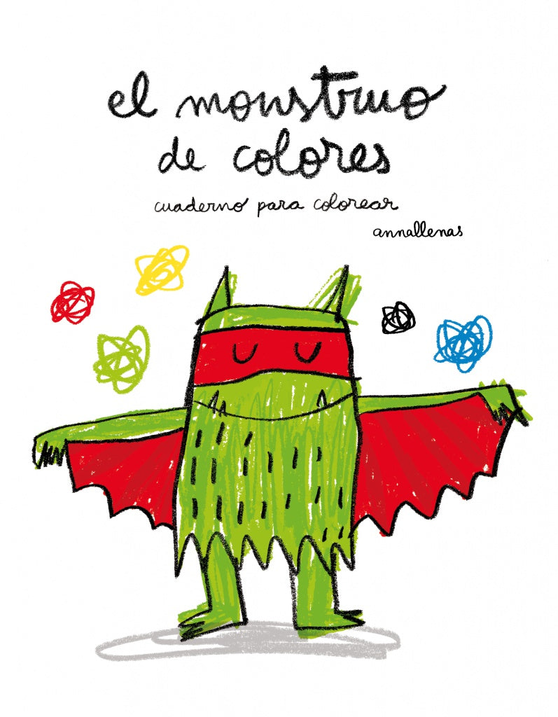 El monstruo de colores: cuaderno para colorear - Aparicio Distributors, Inc.