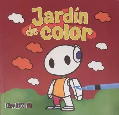Colección Jardín de color - Lado B (Celeste, Violeta, Rojo y Amarillo)