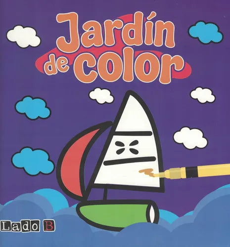 Colección Jardín de color - Lado B (Celeste, Violeta, Rojo y Amarillo)
