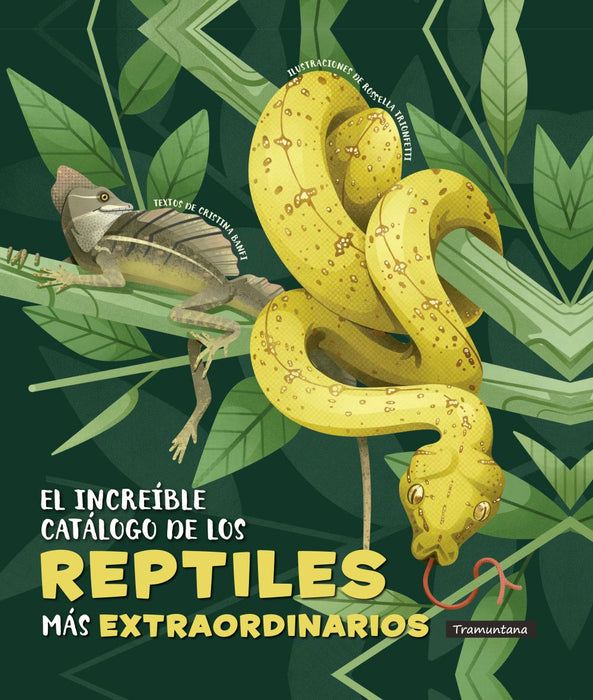 El increíble catálgo de los reptiles más extraordinarios