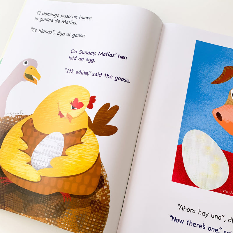 La gallina de Matías (Carpeta blanda - Pequeño) - Aparicio Distributors, Inc.
