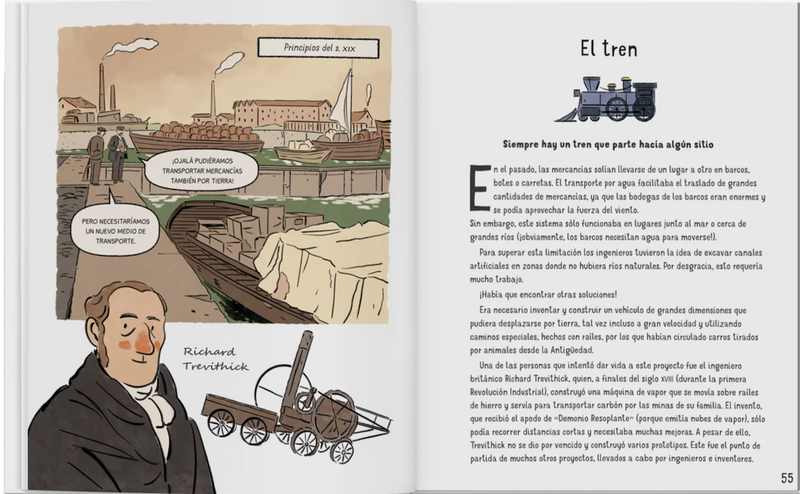 Inventos geniales (Historias de genios que juntos transformaron el mundo)
