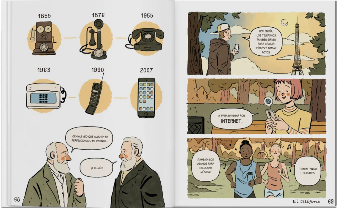 Inventos geniales (Historias de genios que juntos transformaron el mundo)