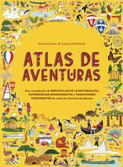 Atlas de aventuras: Una serie para lectores inquietos donde aprender y divertirse van de la mano - Aparicio Distributors, Inc.