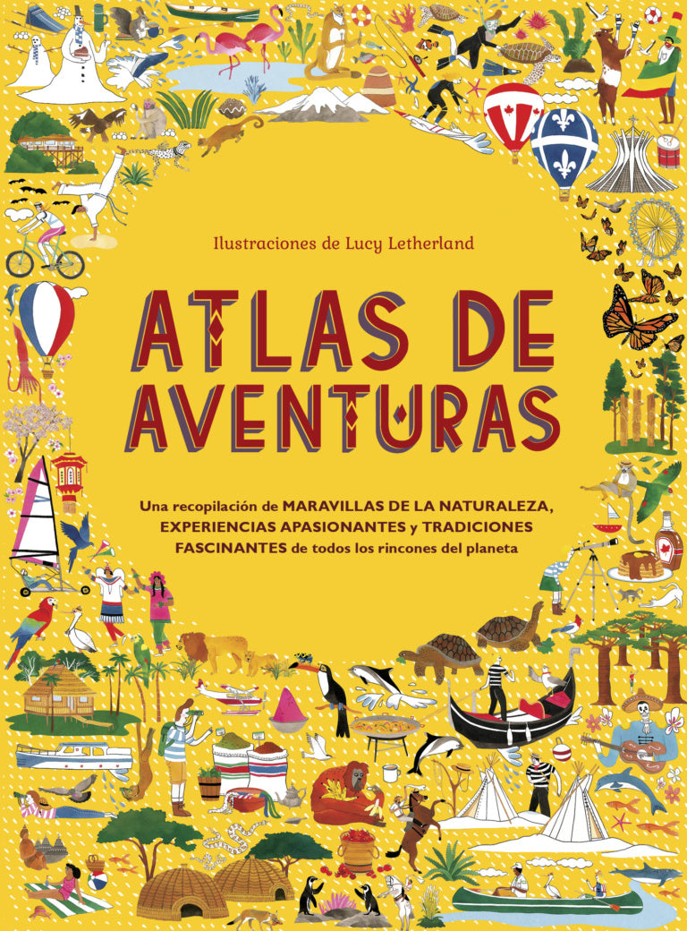 Atlas de aventuras: Una serie para lectores inquietos donde aprender y divertirse van de la mano - Aparicio Distributors, Inc.