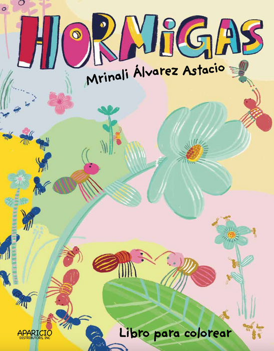 Hormigas - Libro para colorear