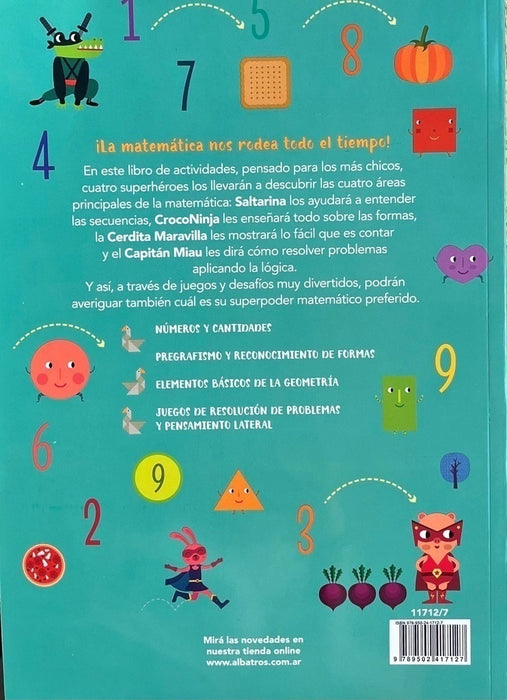 Locos, por la matemática: Supernúmeros y figuras sorprendentes - Aparicio Distributors, Inc.