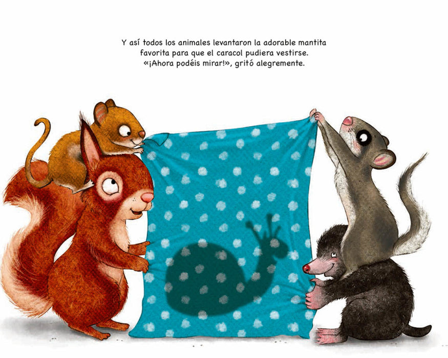 La historia del pequeño lirón que no quería prestar su mantita favorita