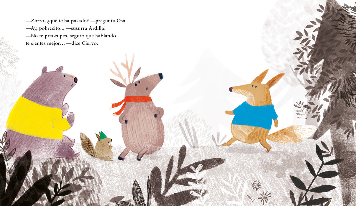 El rojo no está enojado, el azul no está tiste