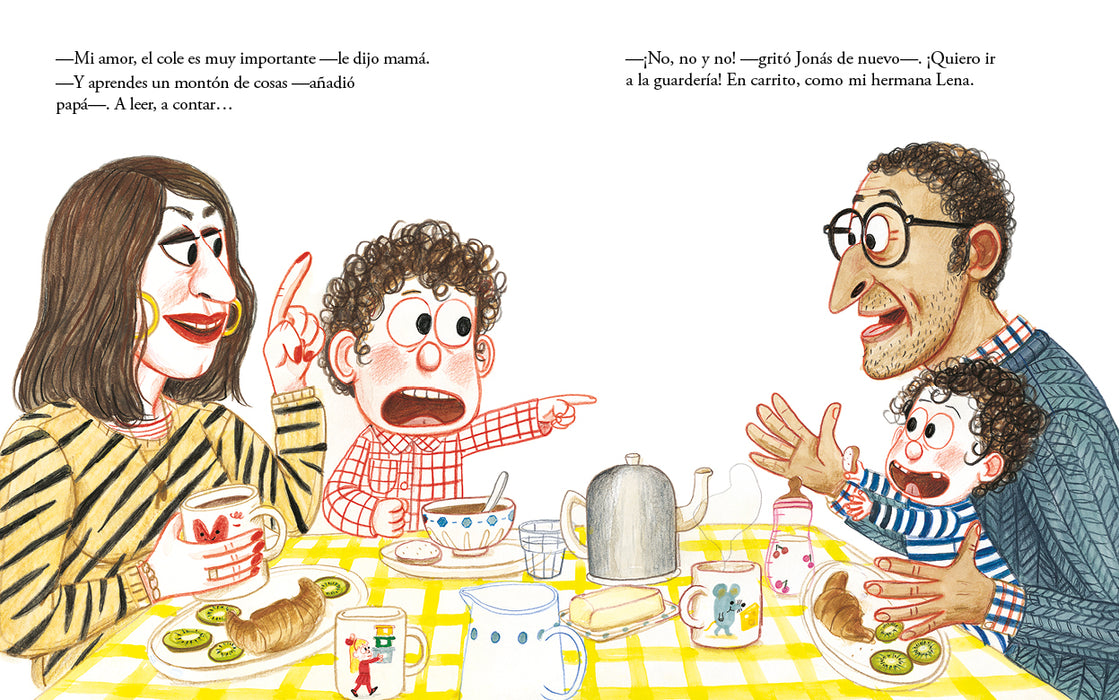 No quiero ir a la escuela