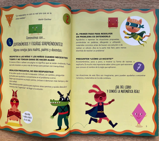 Locos, por la matemática: Supernúmeros y figuras sorprendentes - Aparicio Distributors, Inc.