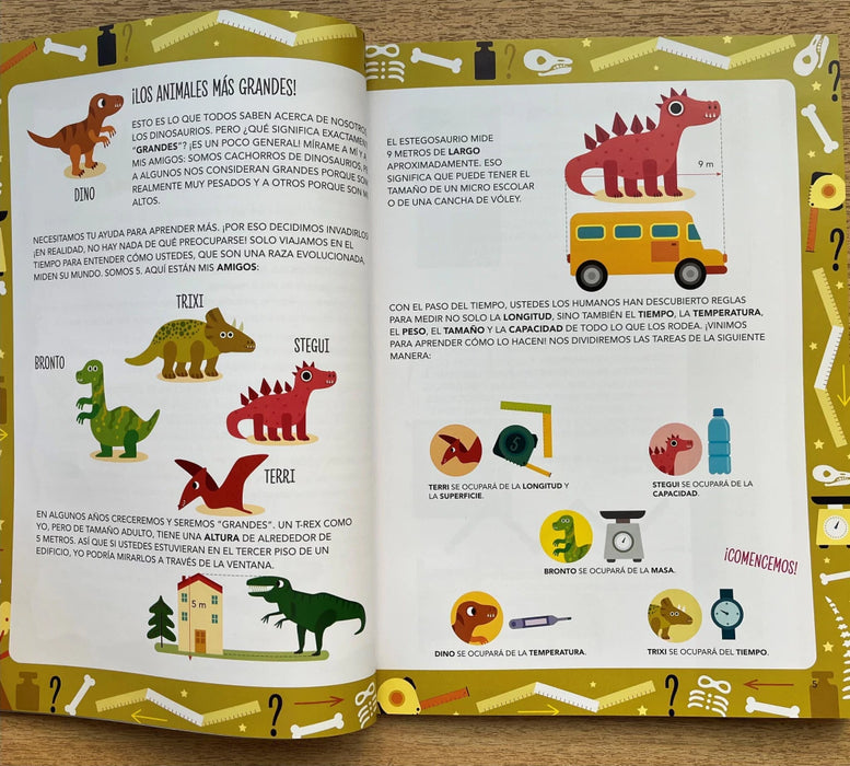 Locos, por la matemática: Equisauros y Pteromedidas - Aparicio Distributors, Inc.