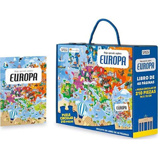 Colección Viaja, conoce y explora (libro+ puzle)