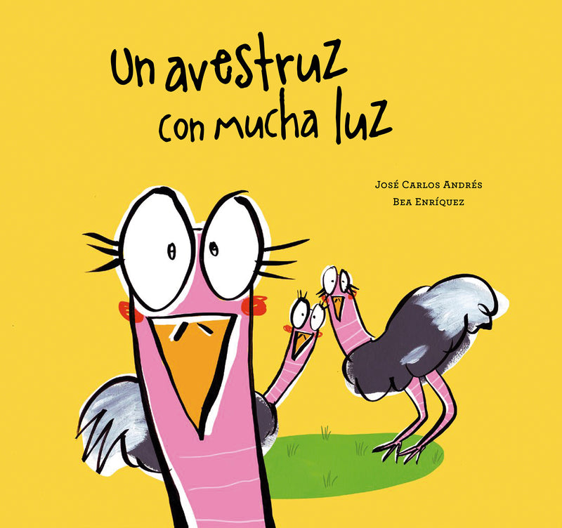 Un avestruz con mucha luz - Aparicio Distributors, Inc.