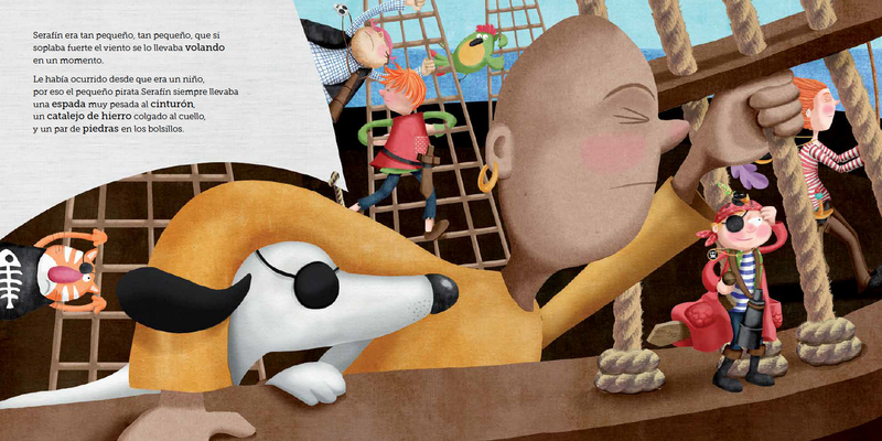 El pequeño pirata Serafín - Aparicio Distributors, Inc.