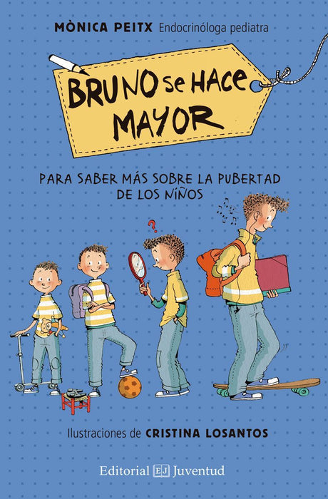 Colección Mía y Bruno: Libros sobre pubertad