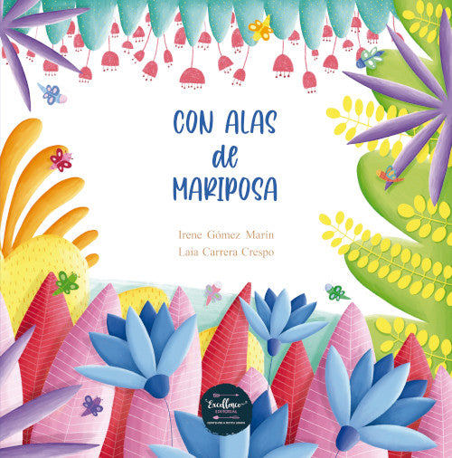 Con alas de mariposa