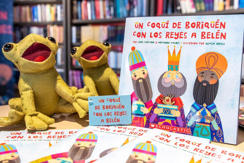 Un coquí de Boriquén con los Reyes a Belén - Aparicio Distributors, Inc.