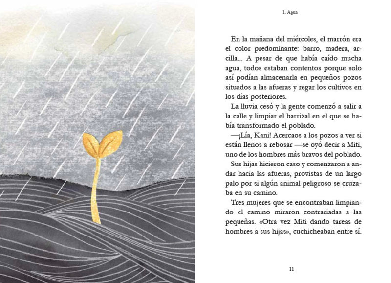 Nuda, la hija de la lluvia - Aparicio Distributors, Inc.