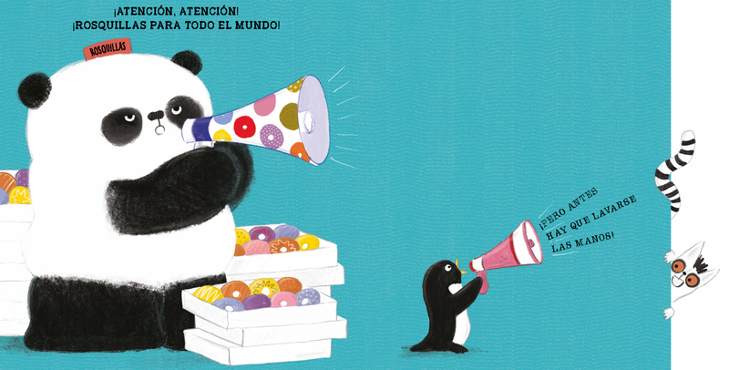 Lávate las manos con el Señor Panda - Aparicio Distributors, Inc.