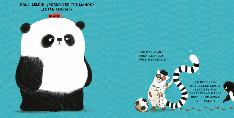 Lávate las manos con el Señor Panda - Aparicio Distributors, Inc.