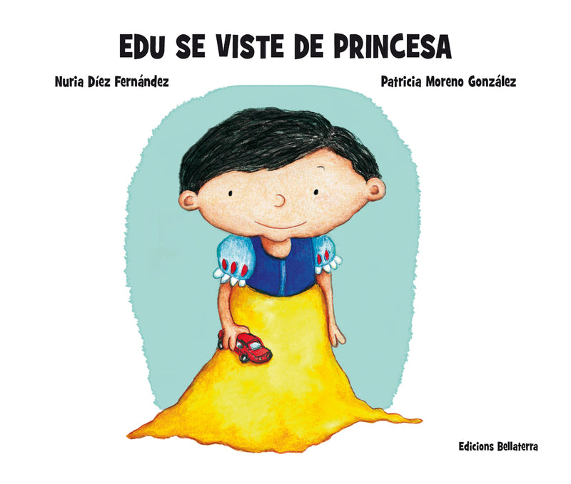 Edu se viste de princesa