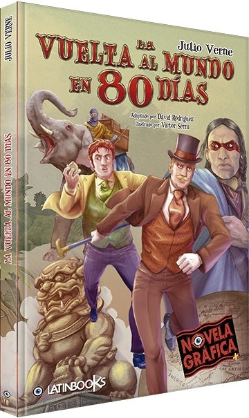 La vuelta al mundo en 80 días: Novela gráfica - Aparicio Distributors, Inc.