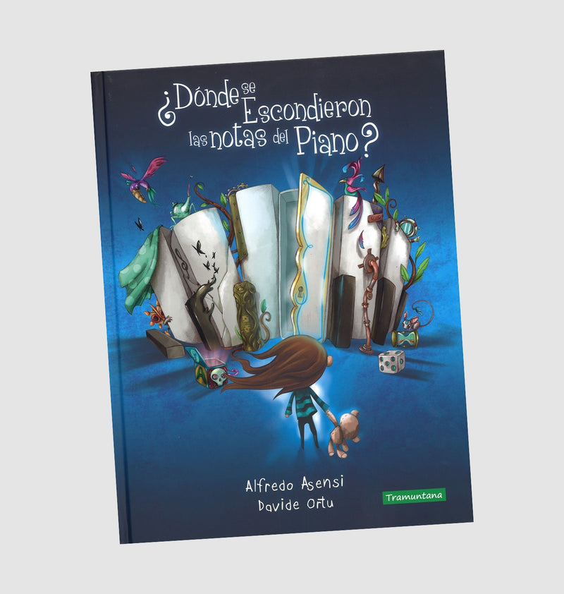 ¿Dónde se escondieron las notas del piano?