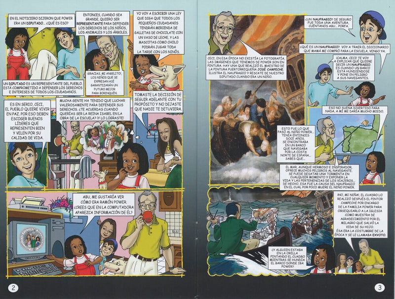 Ramón Power y Giralt, un puertorriqueño en la historia universal/ ICePé.cómic - Aparicio Distributors, Inc.